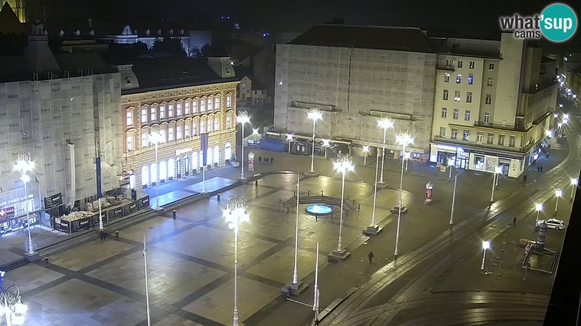 Ban Jelačić live cam Zagreb – Hotel Dubrovnik