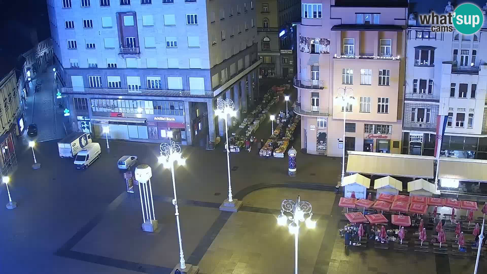 LIVE Webcam Zagreb Hotel Dubrovnik | Ban Jelačić square