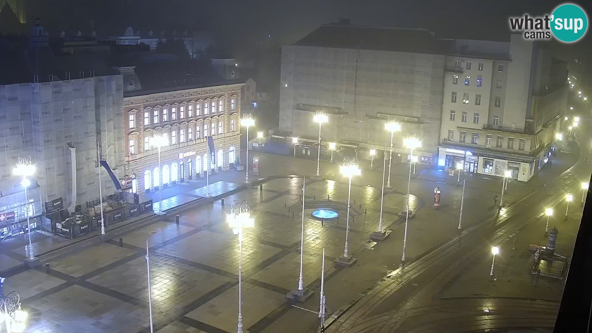 Piazza Ban Jelačić livecam Zagreb – Hotel Dubrovnik