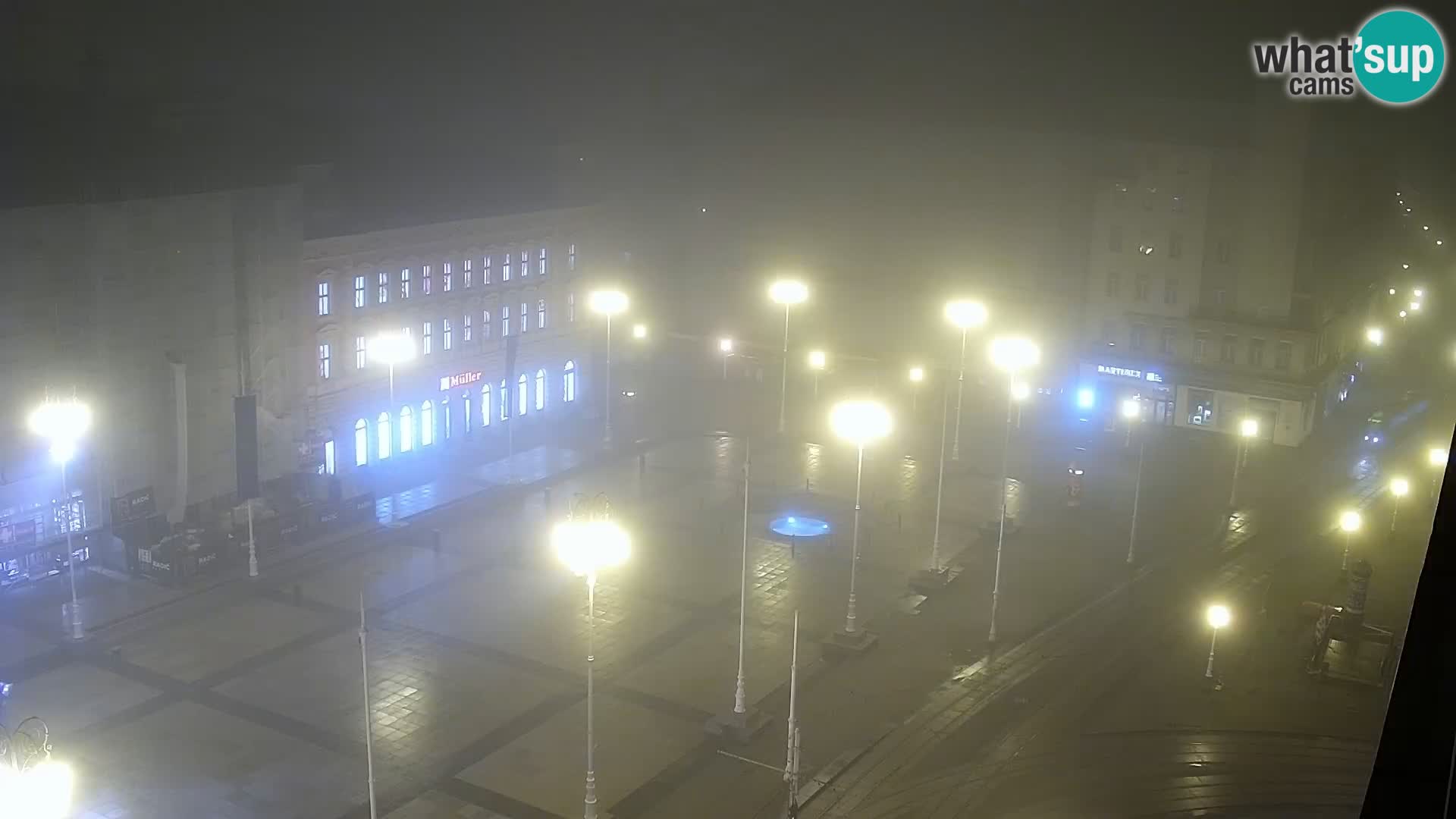 Piazza Ban Jelačić livecam Zagreb – Hotel Dubrovnik