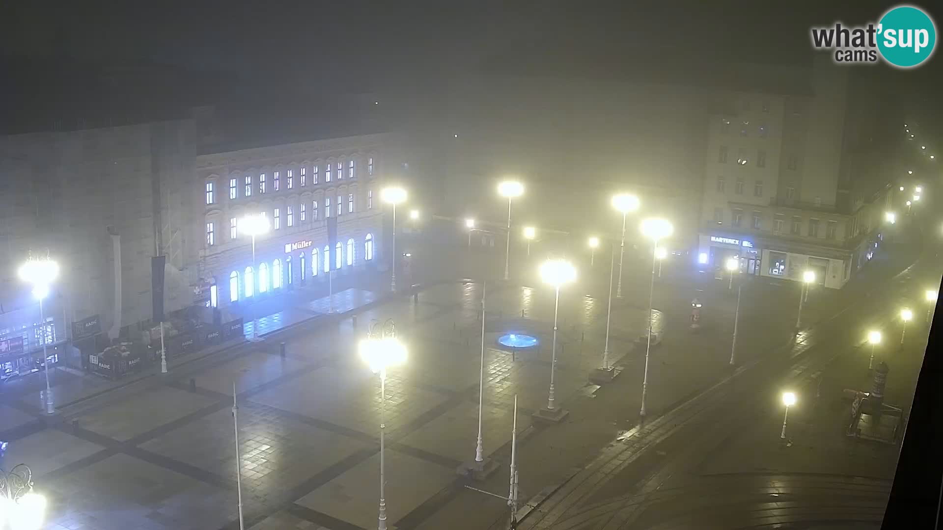 Piazza Ban Jelačić livecam Zagreb – Hotel Dubrovnik