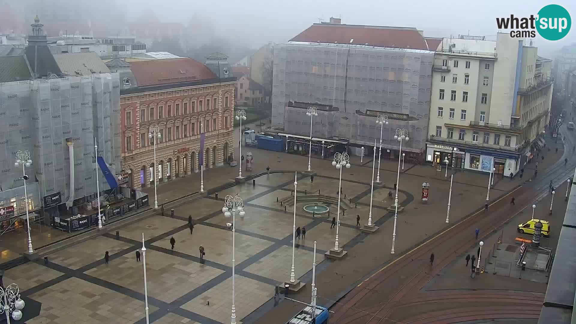 Piazza Ban Jelačić livecam Zagreb – Hotel Dubrovnik
