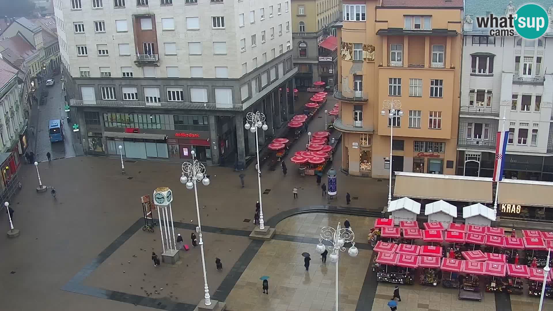 Ban Jelačić Platz Live webcam Zagreb – Hotel Dubrovnik