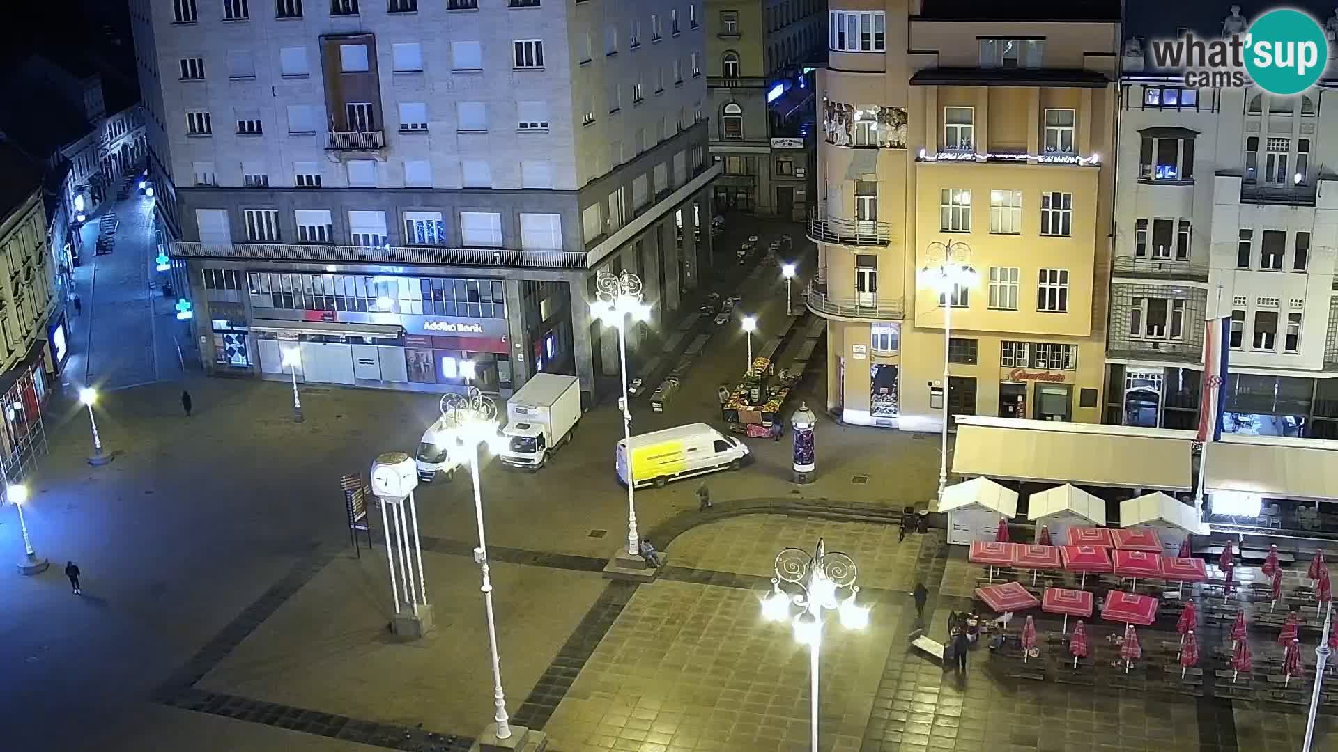 LIVE Webcam Zagreb Hotel Dubrovnik | Ban Jelačić square