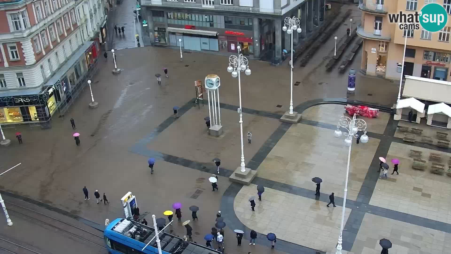 Ban Jelačić live cam Zagreb – Hotel Dubrovnik