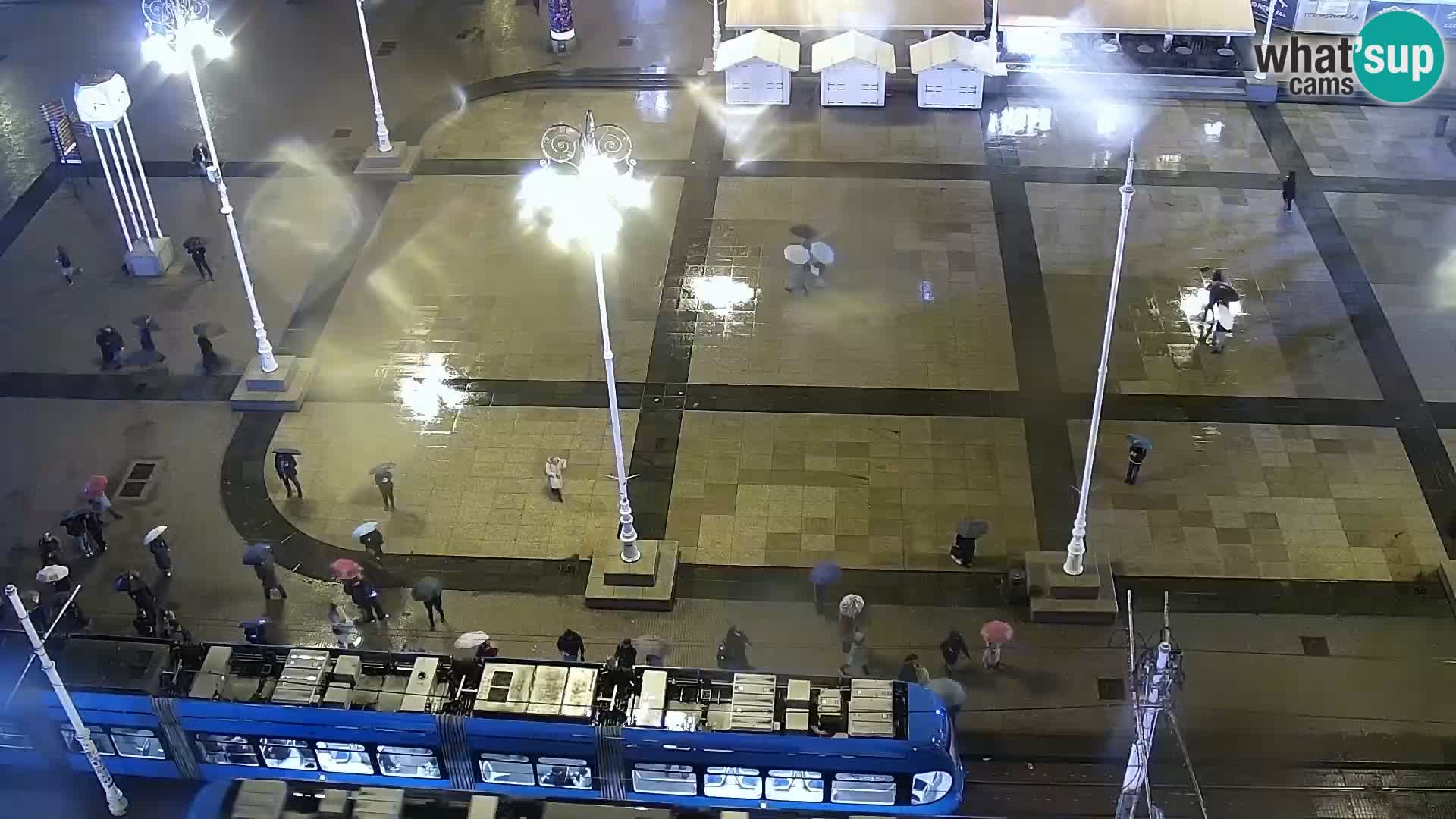 LIVE Webcam Zagreb Hotel Dubrovnik | Ban Jelačić square