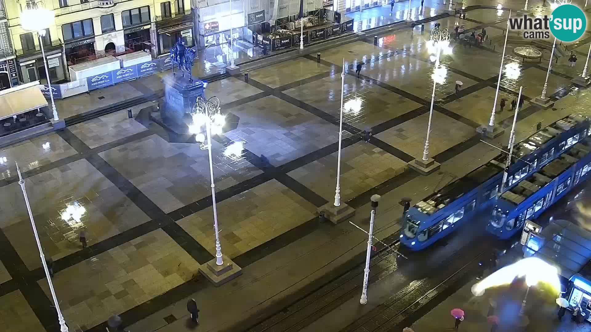 LIVE Webcam Zagreb Hotel Dubrovnik | Ban Jelačić square