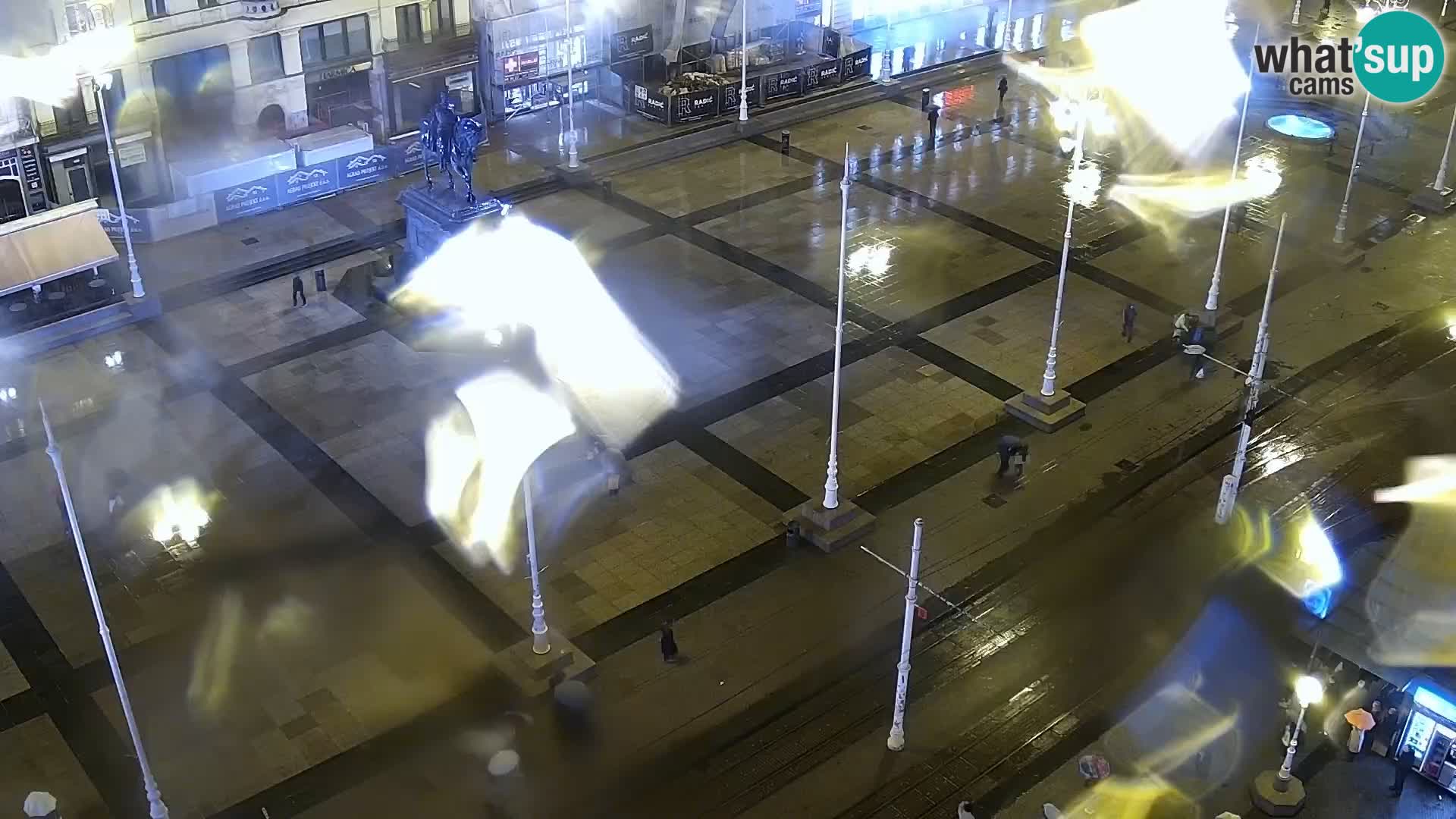 Plaza Ban Jelačić camera en vivo Zagreb – Hotel Dubrovnik