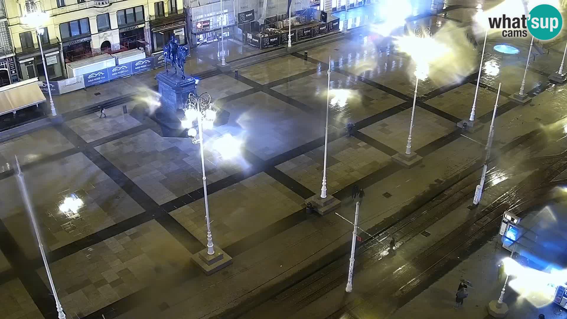 LIVE Webcam Zagreb Hotel Dubrovnik | Ban Jelačić square