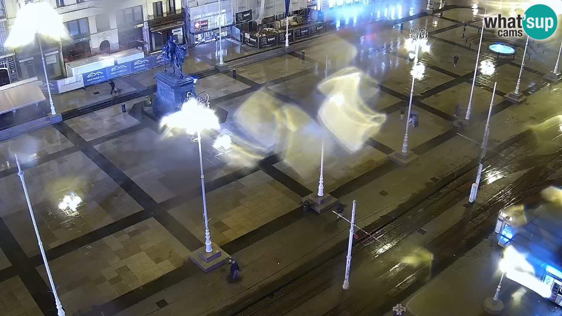 Ban Jelačić Platz Live webcam Zagreb – Hotel Dubrovnik