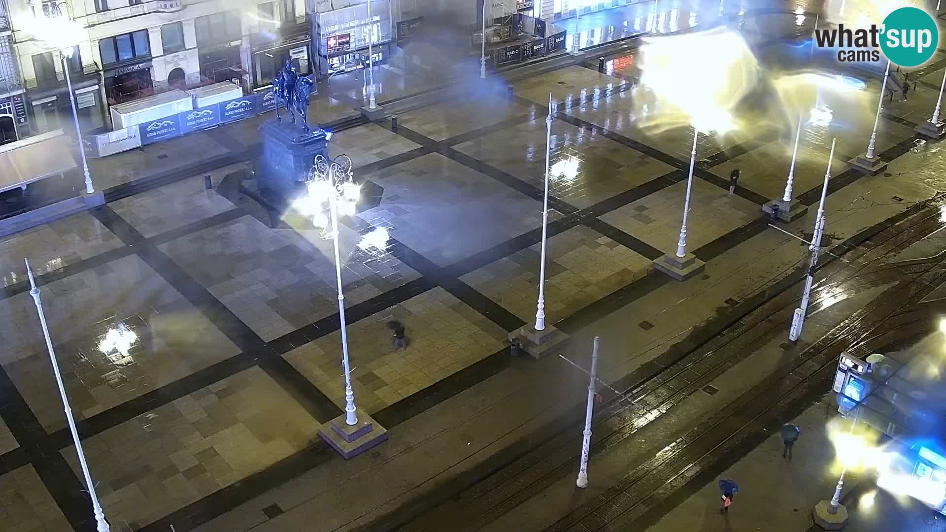 LIVE Webcam Zagreb Hotel Dubrovnik | Ban Jelačić square