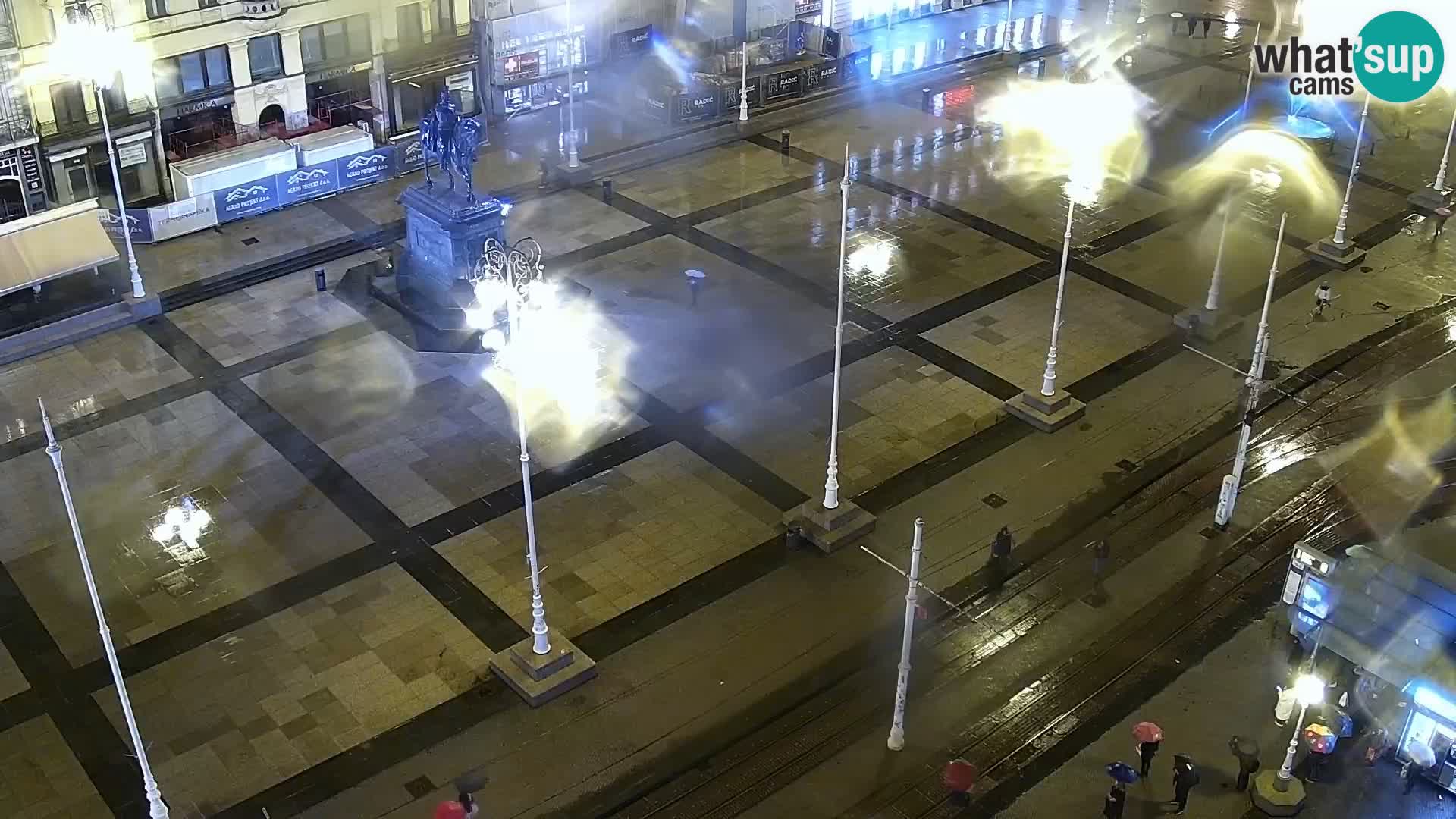 Trg Bana Jelačića web kamera Zagreb – Hotel Dubrovnik