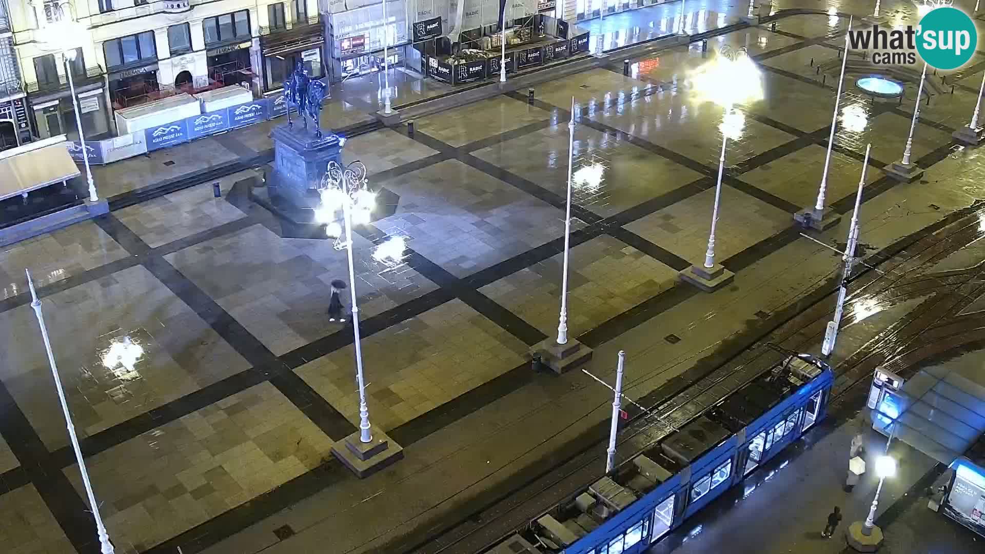 LIVE Webcam Zagreb Hotel Dubrovnik | Ban Jelačić square
