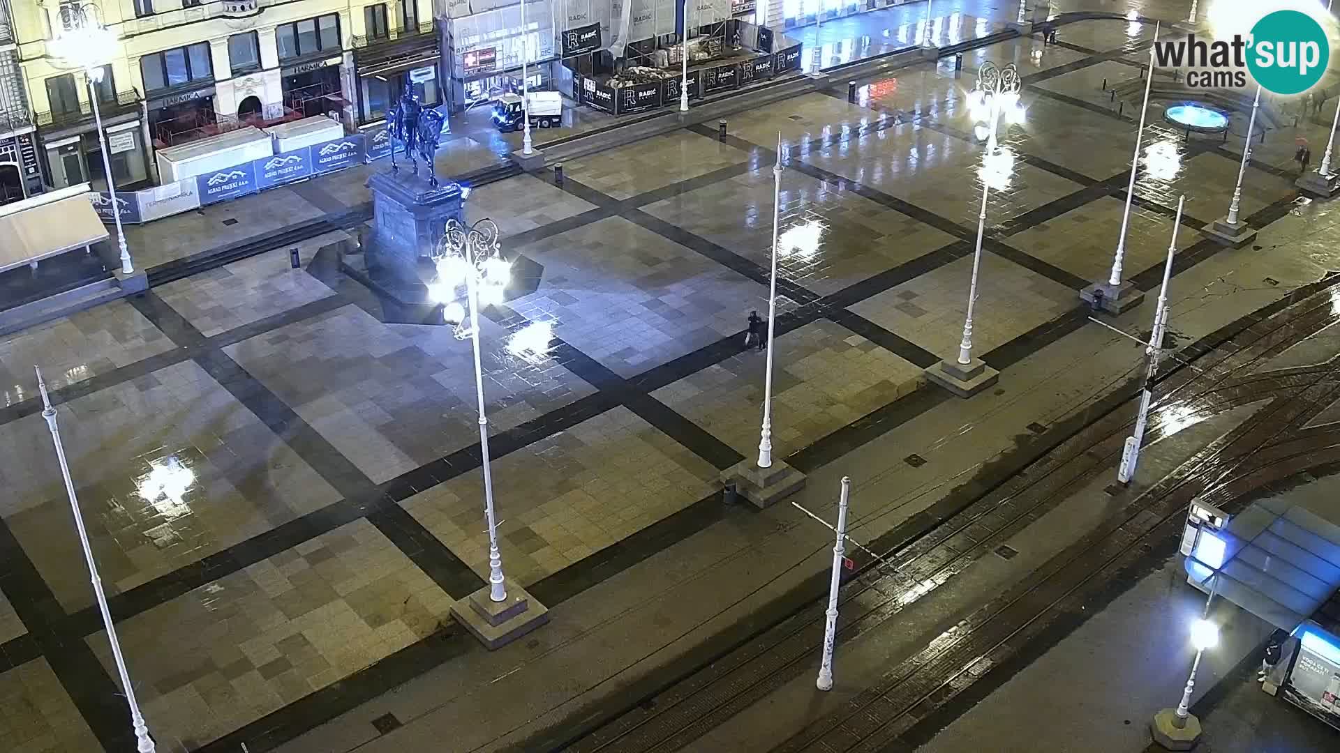 Ban Jelačić Platz Live webcam Zagreb – Hotel Dubrovnik