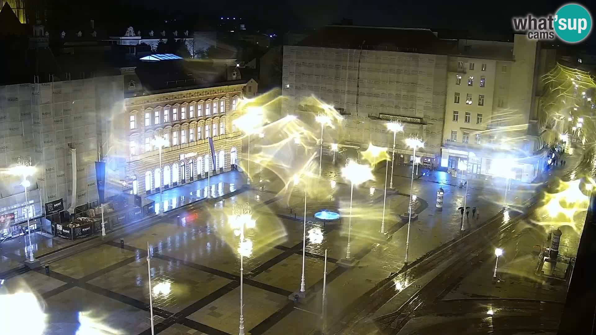 LIVE Webcam Zagreb Hotel Dubrovnik | Ban Jelačić square