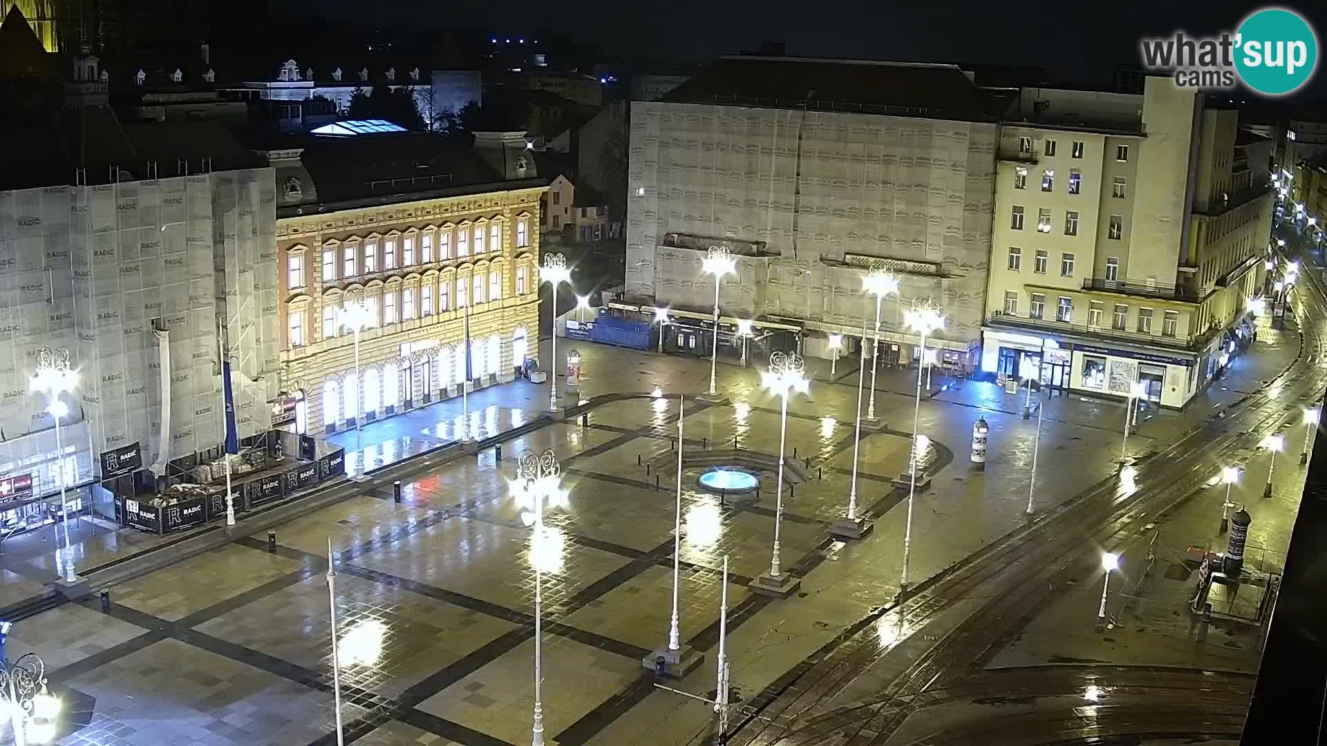 Ban Jelačić Platz Live webcam Zagreb – Hotel Dubrovnik