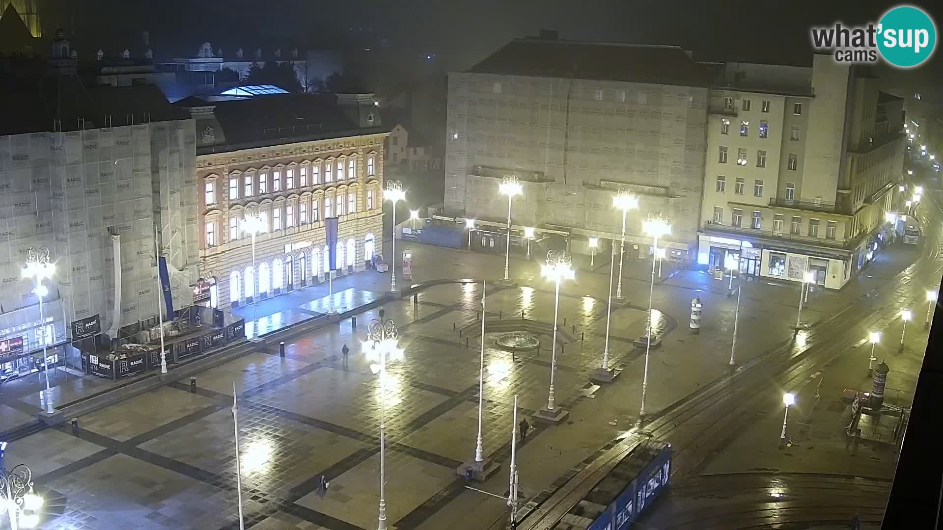 Piazza Ban Jelačić livecam Zagreb – Hotel Dubrovnik
