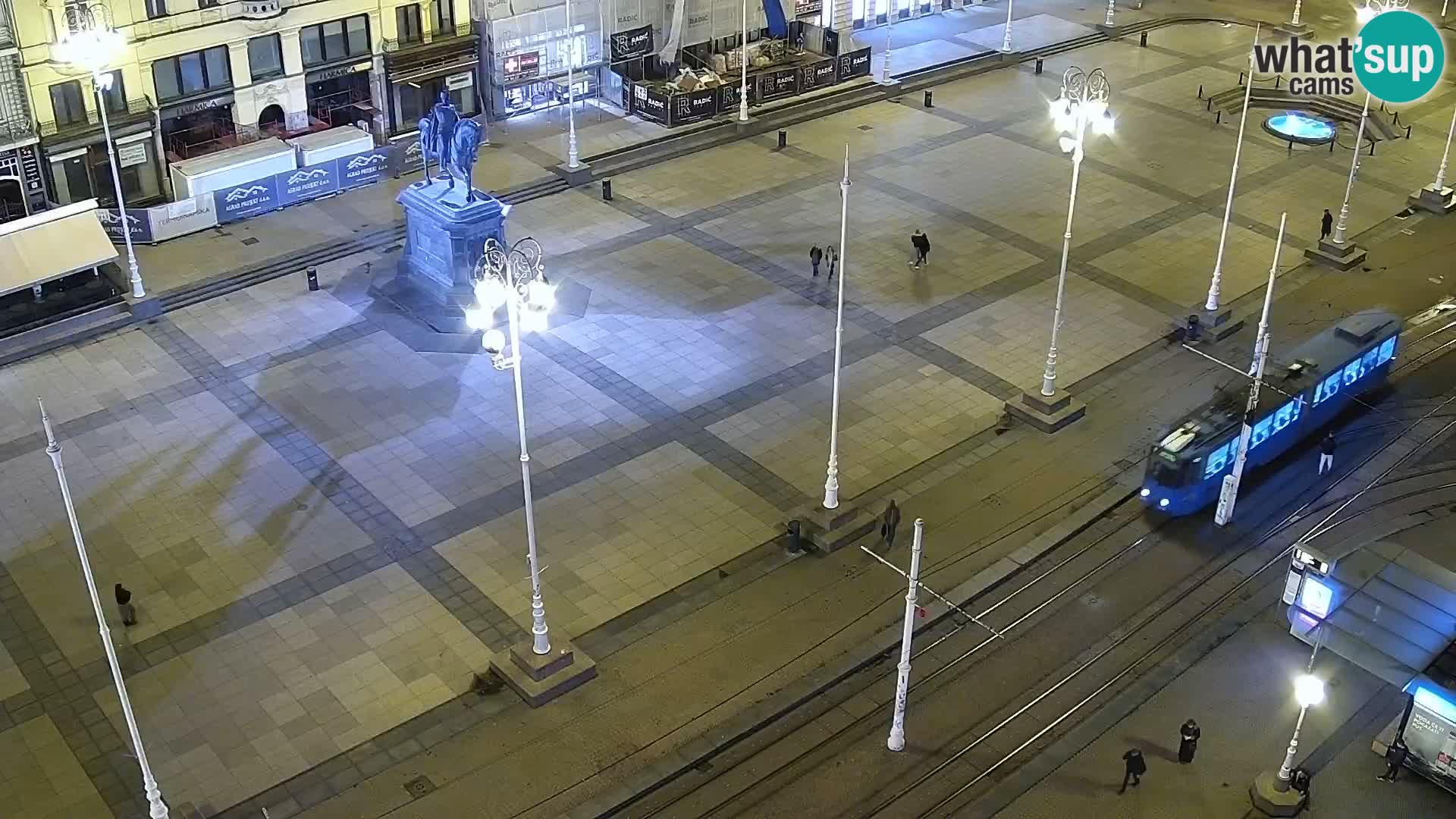 LIVE Webcam Zagreb Hotel Dubrovnik | Ban Jelačić square