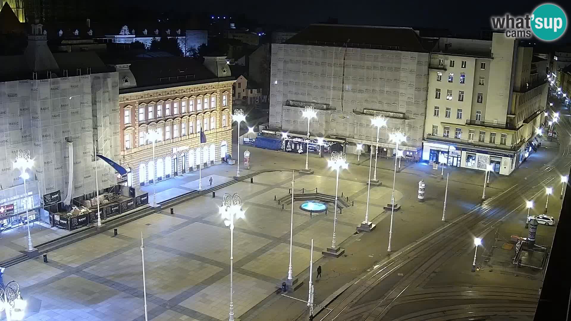 LIVE Webcam Zagreb Hotel Dubrovnik | Ban Jelačić square