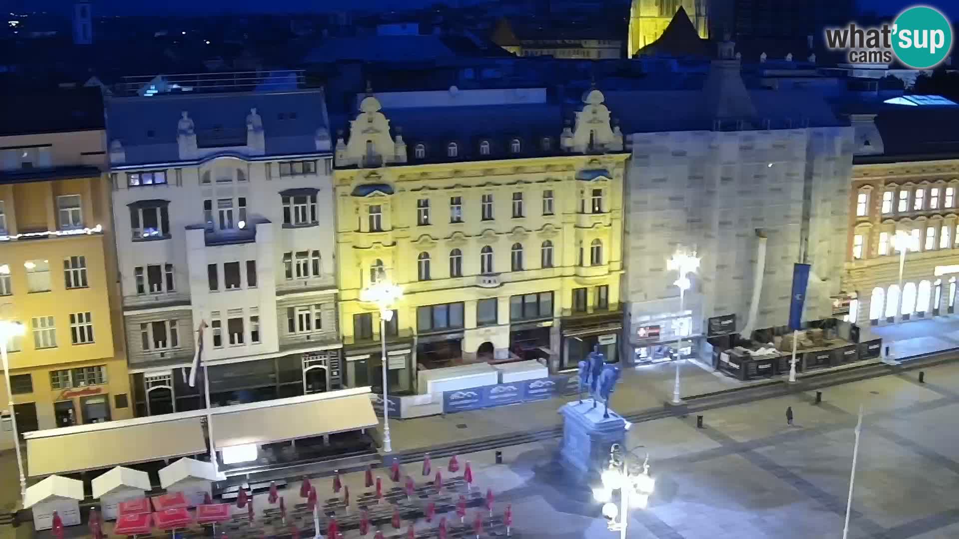 Piazza Ban Jelačić livecam Zagreb – Hotel Dubrovnik
