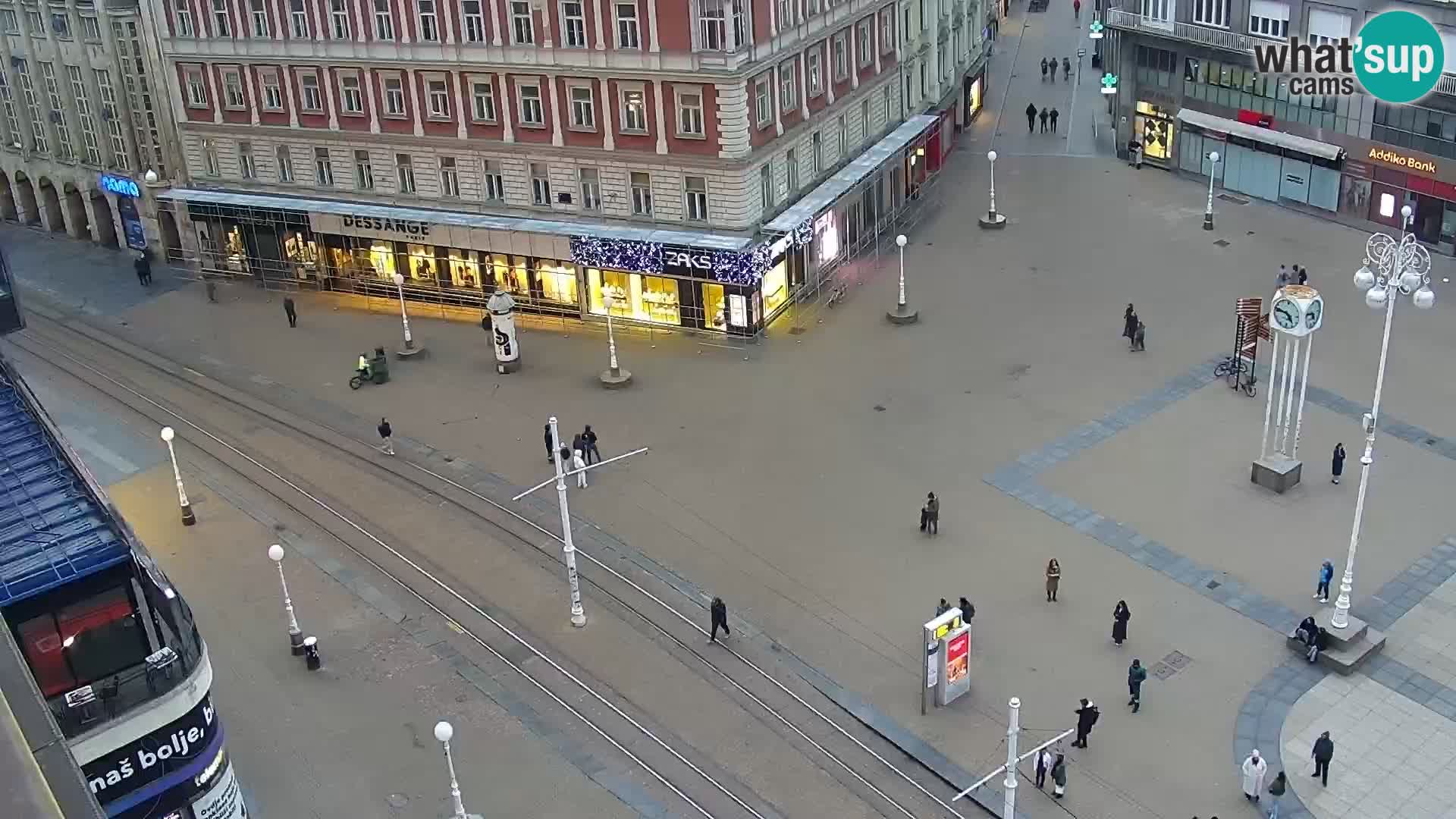 Ban Jelačić live cam Zagreb – Hotel Dubrovnik