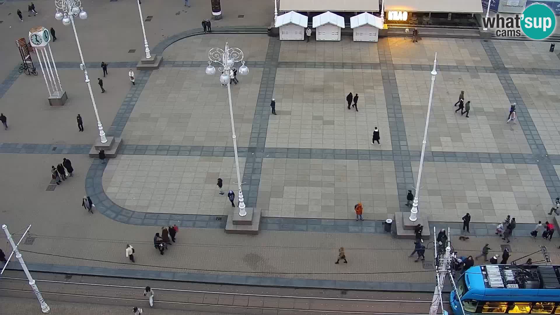 Ban Jelačić live cam Zagreb – Hotel Dubrovnik