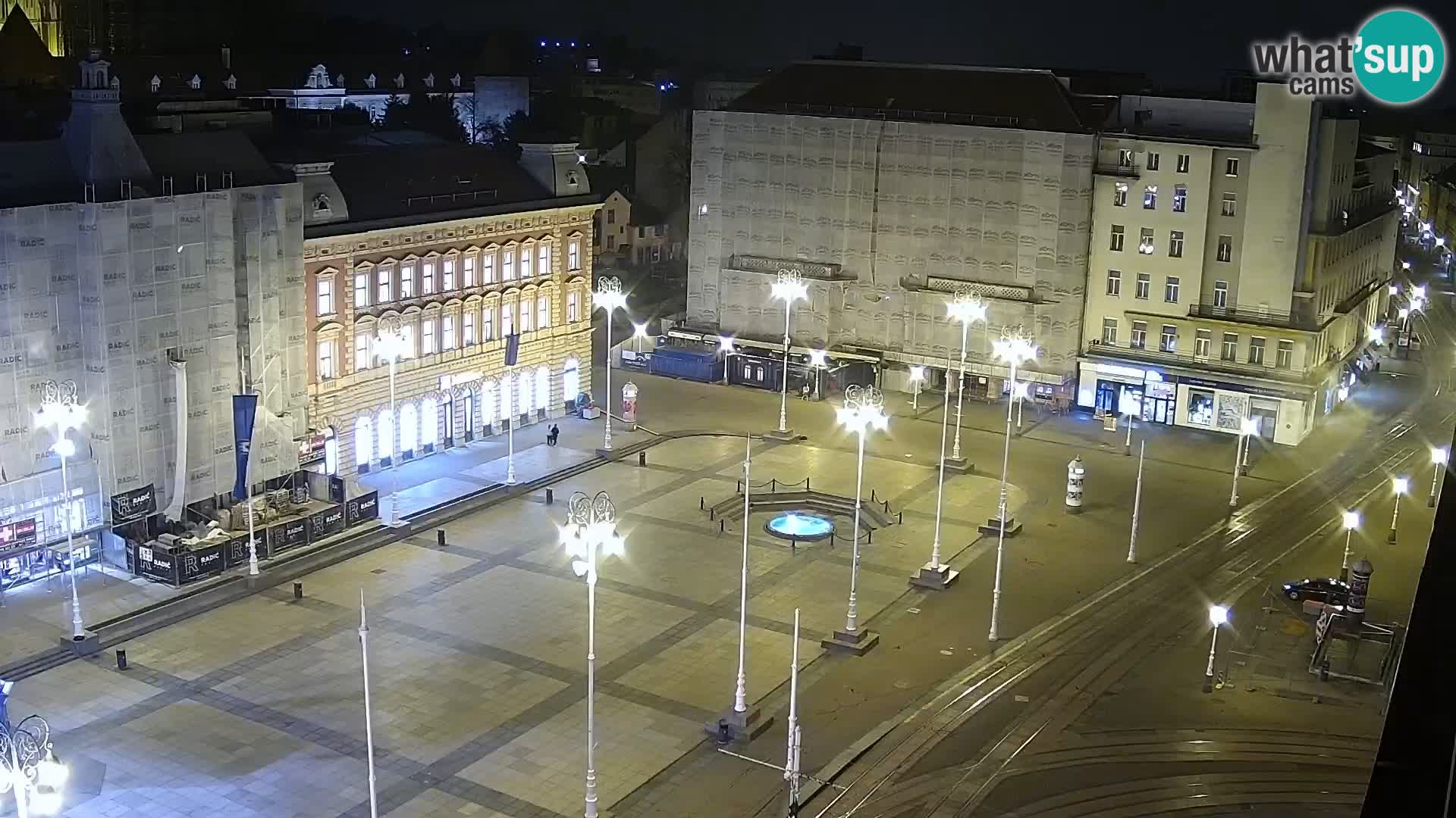 Ban Jelačić live cam Zagreb – Hotel Dubrovnik