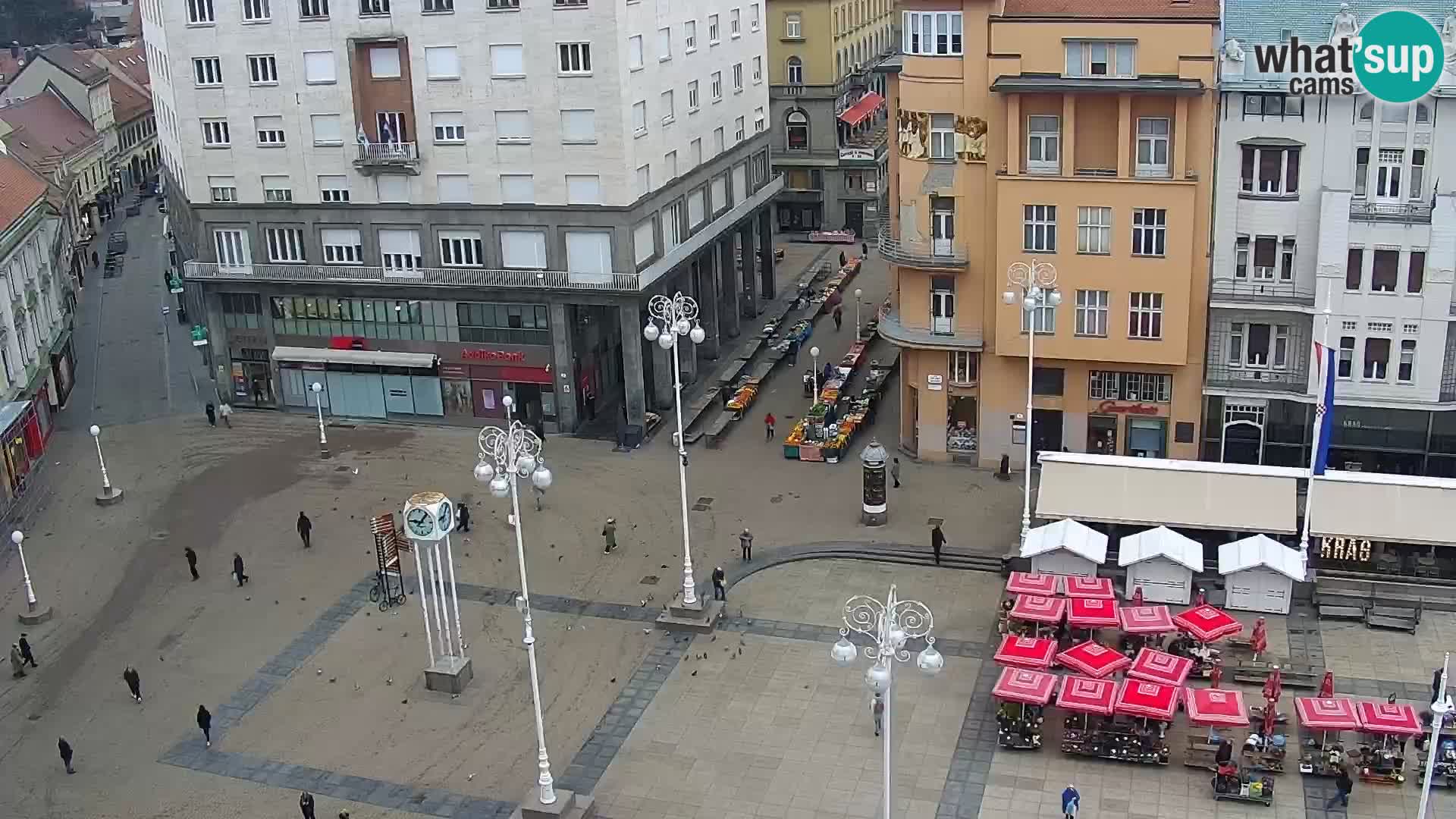 Ban Jelačić live cam Zagreb – Hotel Dubrovnik