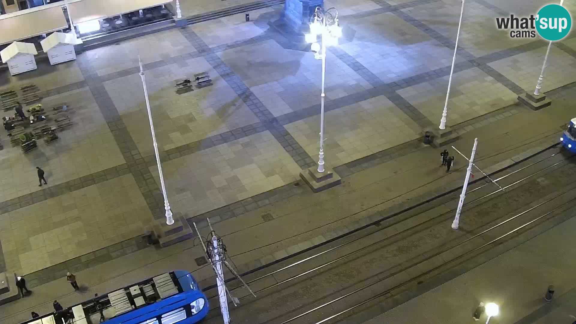 Ban Jelačić Platz  Live webcam Zagreb – Hotel Dubrovnik