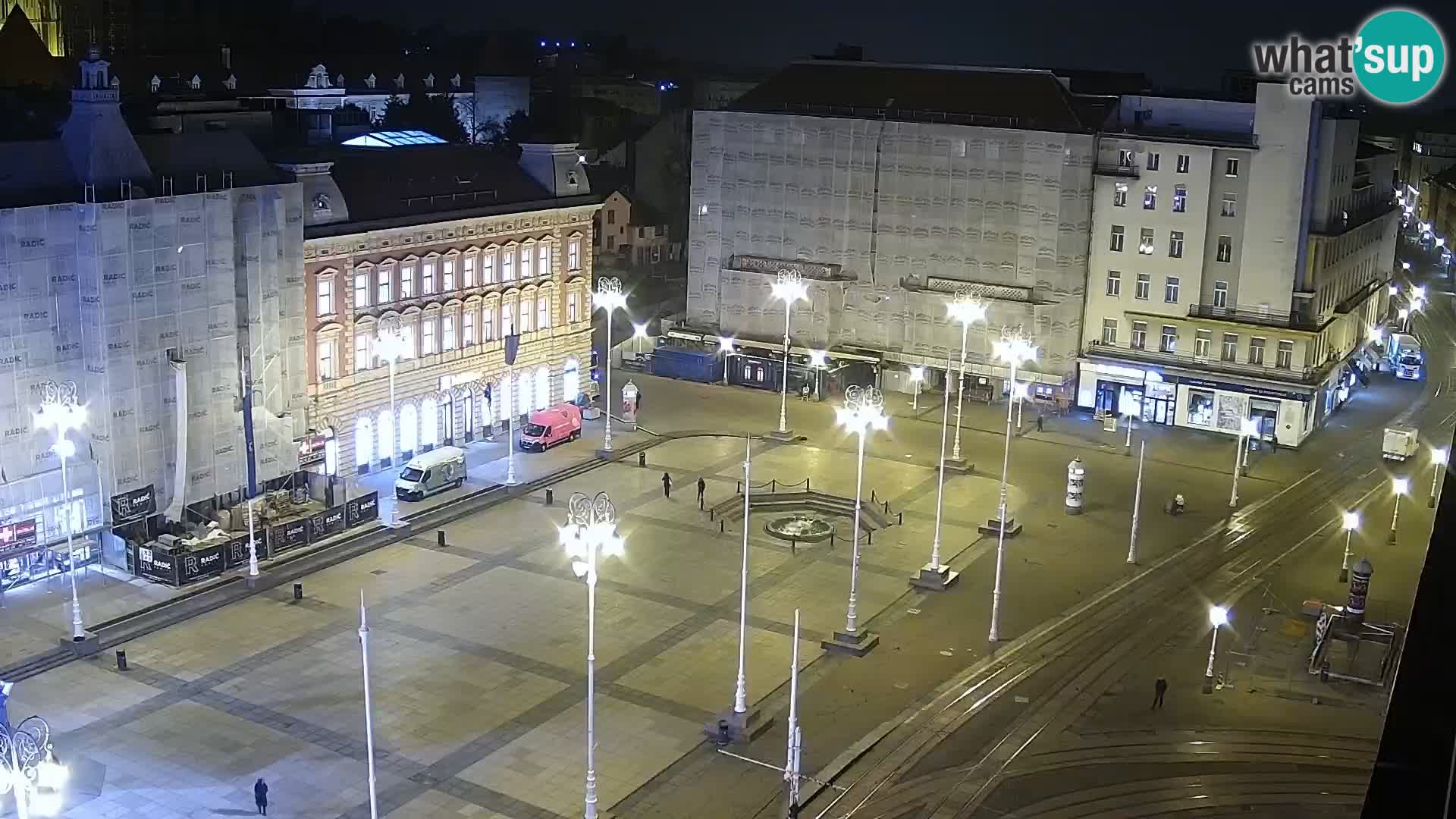 Ban Jelačić live cam Zagreb – Hotel Dubrovnik