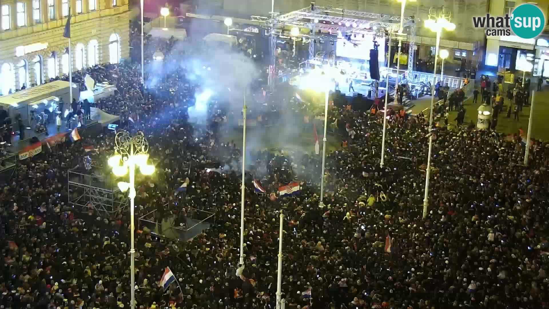 LIVE Webcam Zagreb Hotel Dubrovnik | Ban Jelačić square