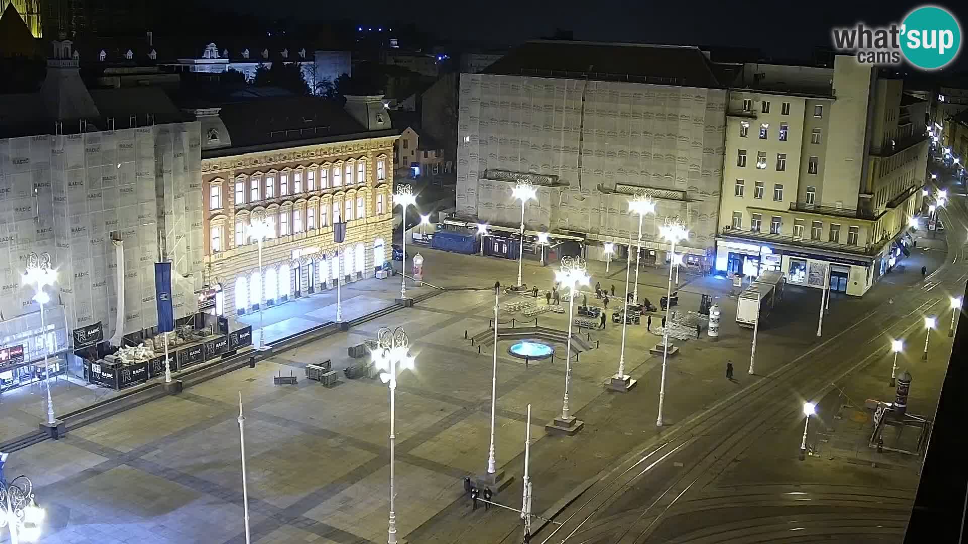 Ban Jelačić Platz  Live webcam Zagreb – Hotel Dubrovnik