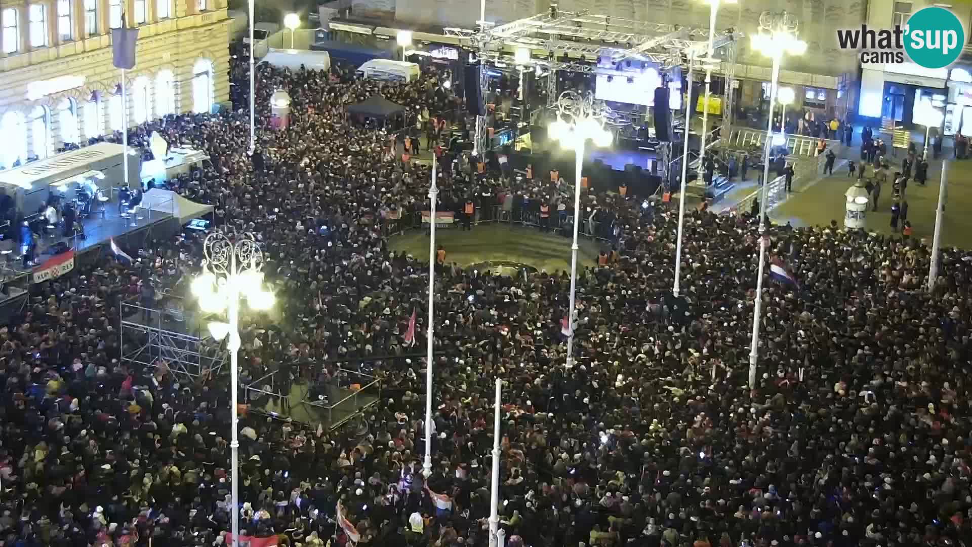 Piazza Ban Jelačić livecam Zagreb – Hotel Dubrovnik