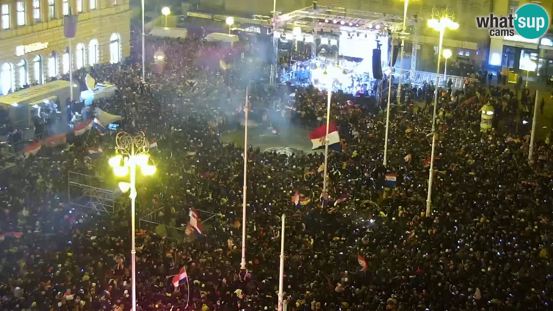 Ban Jelačić Platz Live webcam Zagreb – Hotel Dubrovnik