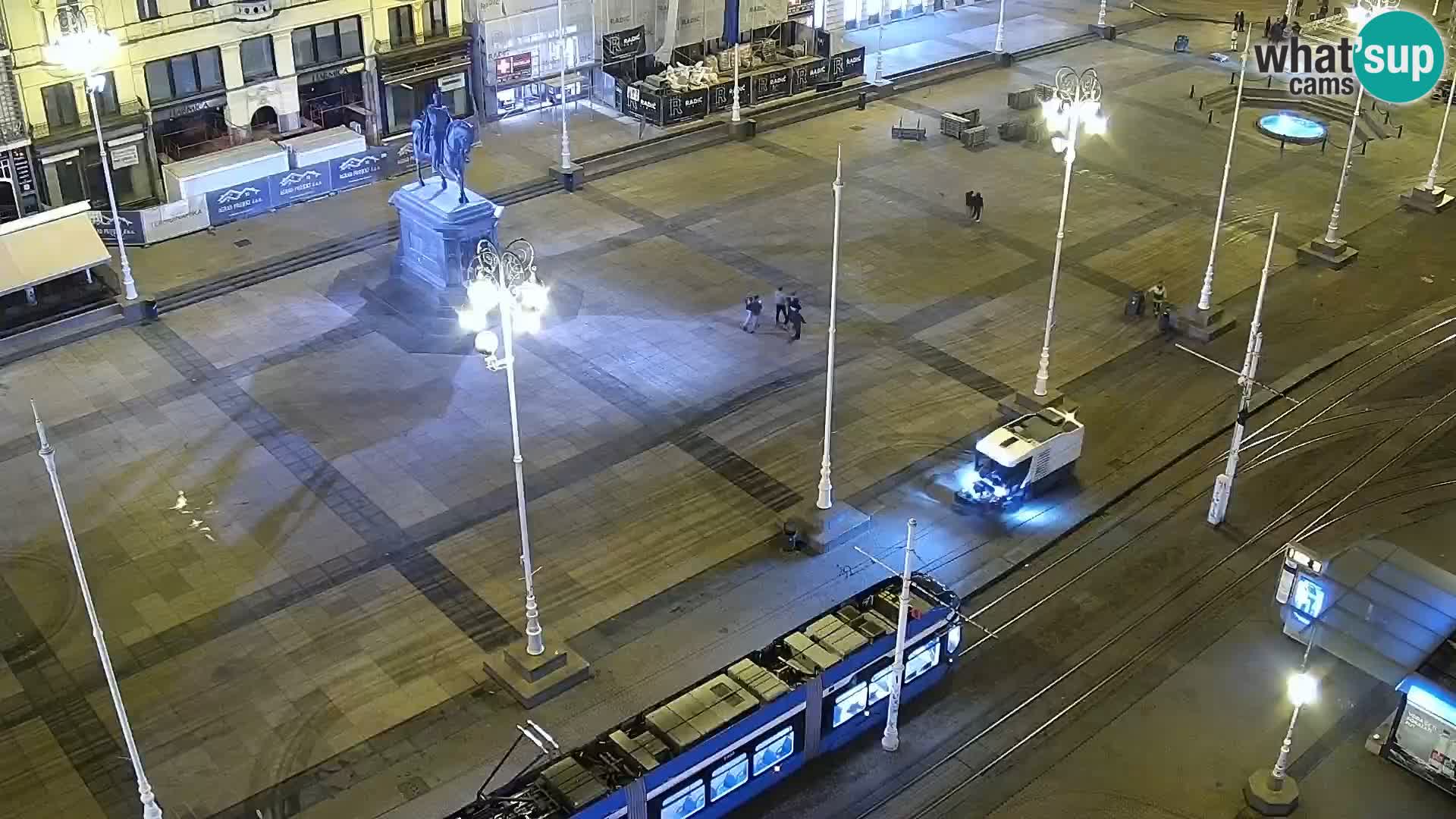 LIVE Webcam Zagreb Hotel Dubrovnik | Ban Jelačić square