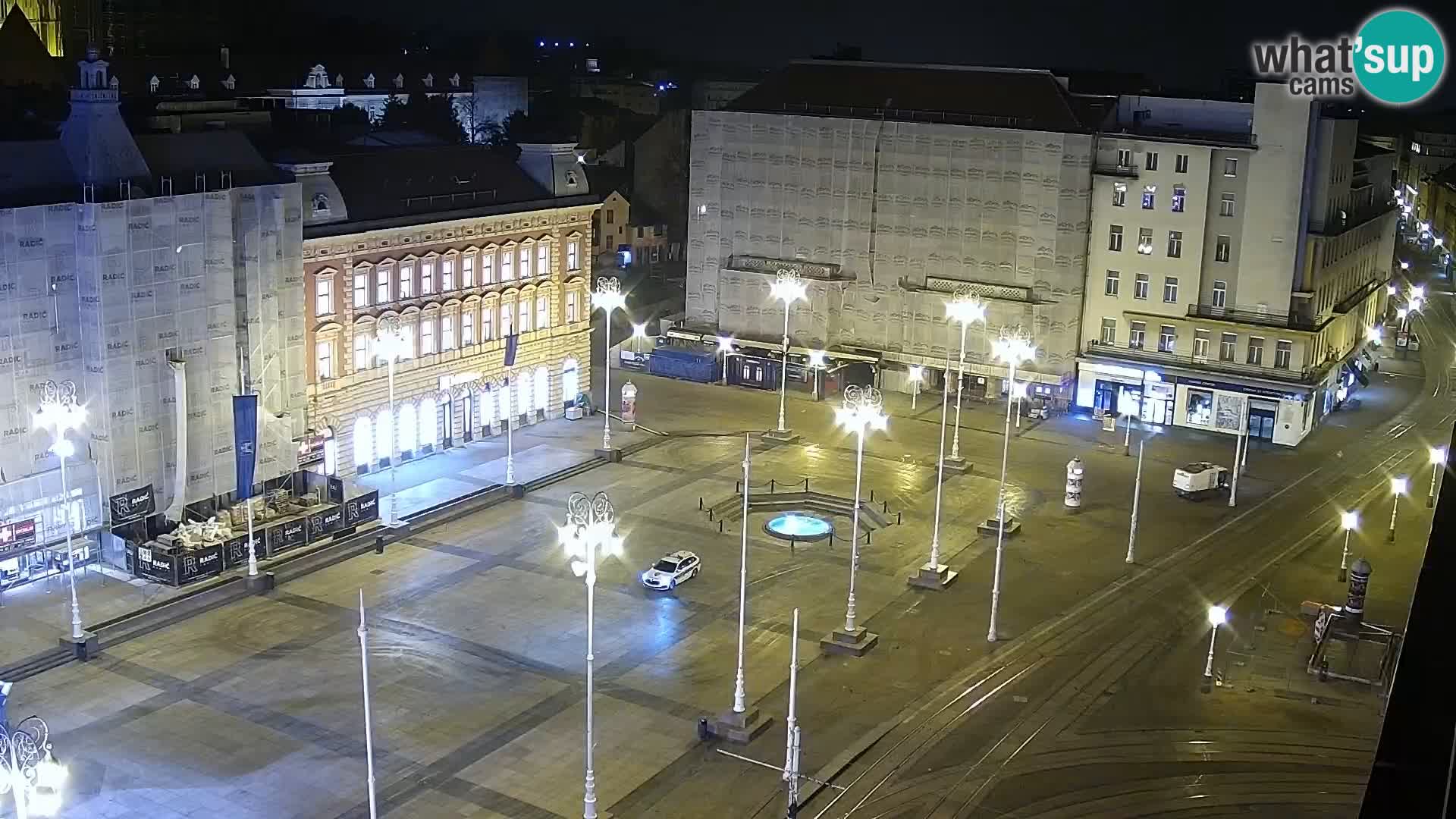 LIVE Webcam Zagreb Hotel Dubrovnik | Ban Jelačić square