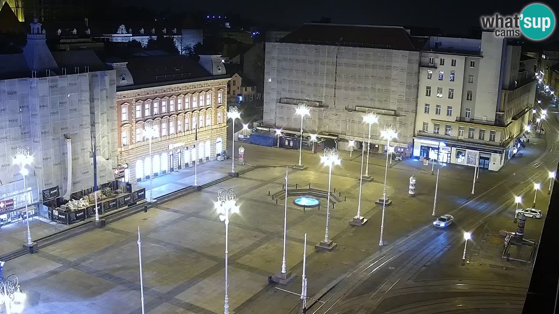 Piazza Ban Jelačić livecam Zagreb – Hotel Dubrovnik