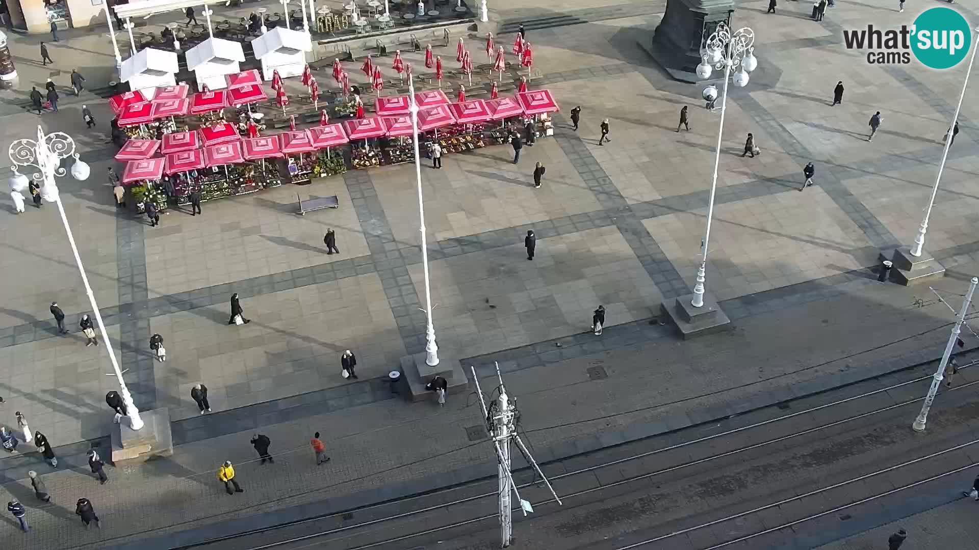 Ban Jelačić live cam Zagreb – Hotel Dubrovnik