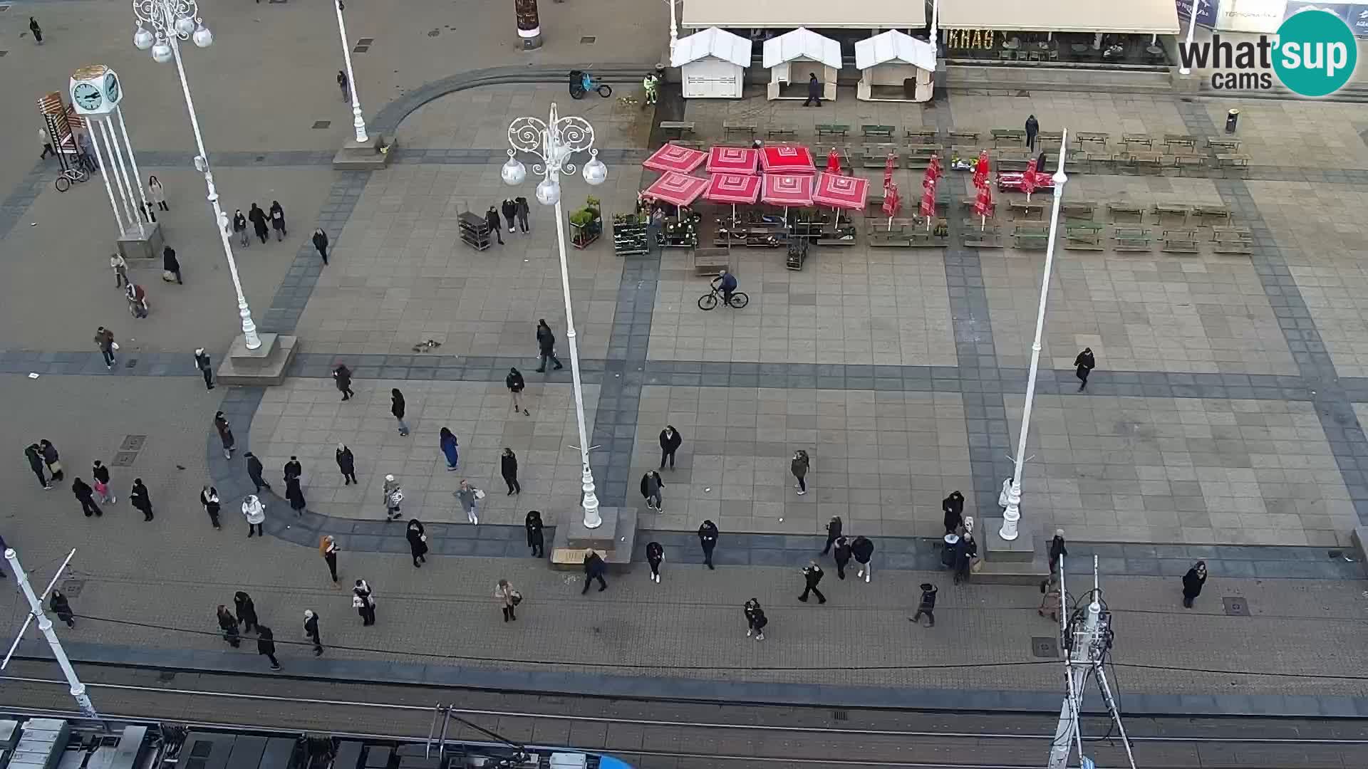 Piazza Ban Jelačić livecam Zagreb – Hotel Dubrovnik