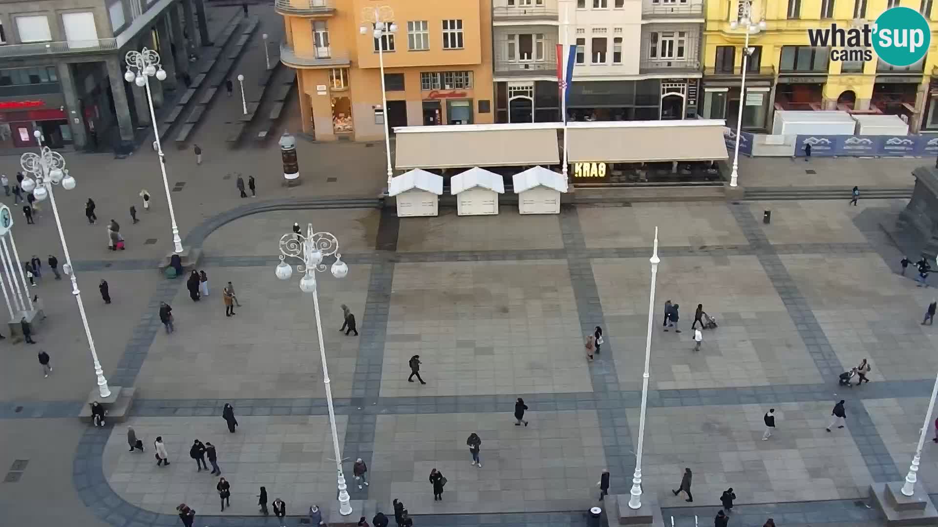Ban Jelačić live cam Zagreb – Hotel Dubrovnik