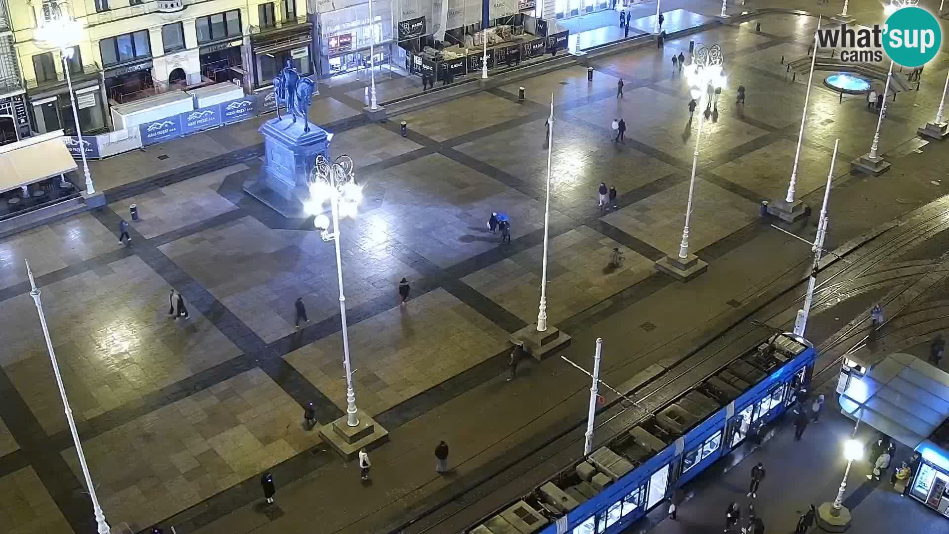 Ban Jelačić live cam Zagreb – Hotel Dubrovnik