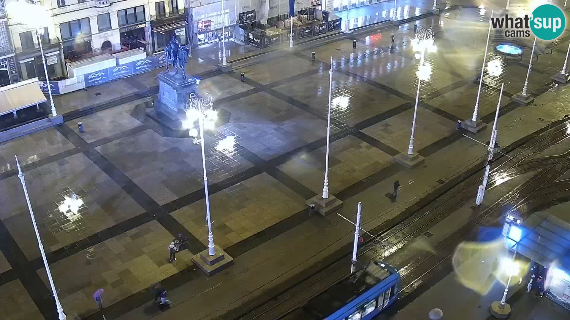 Trg Bana Jelačića web kamera Zagreb – Hotel Dubrovnik