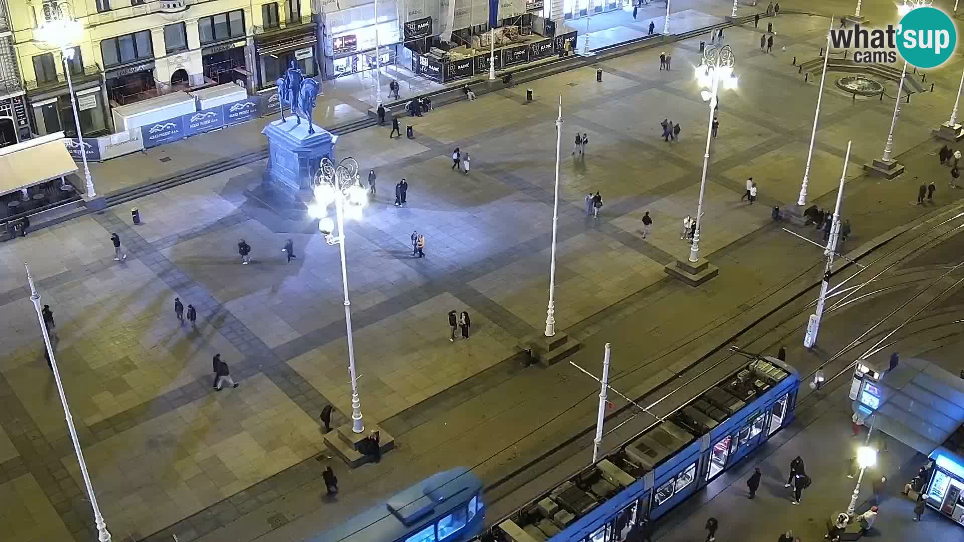 Ban Jelačić Platz  Live webcam Zagreb – Hotel Dubrovnik