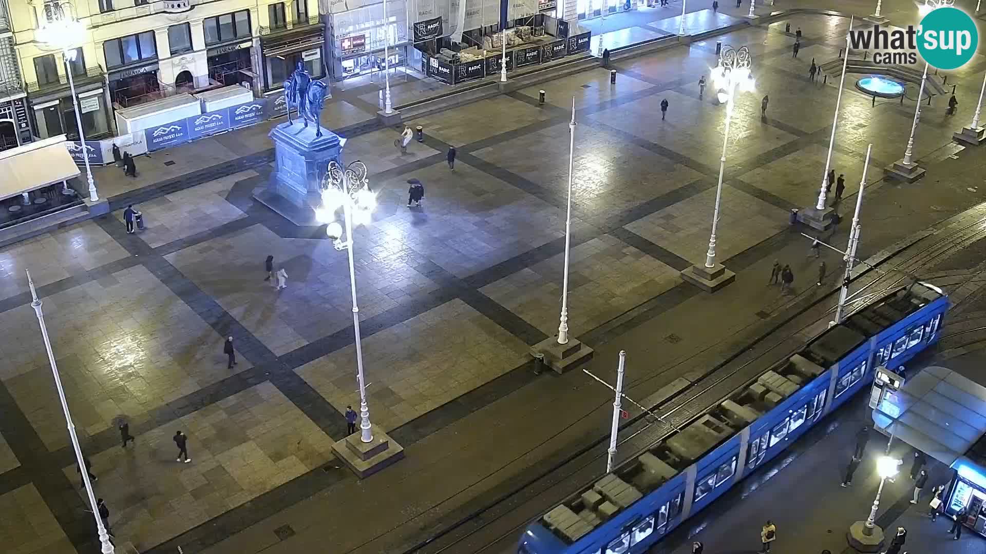 Plaza Ban Jelačić camera en vivo Zagreb – Hotel Dubrovnik