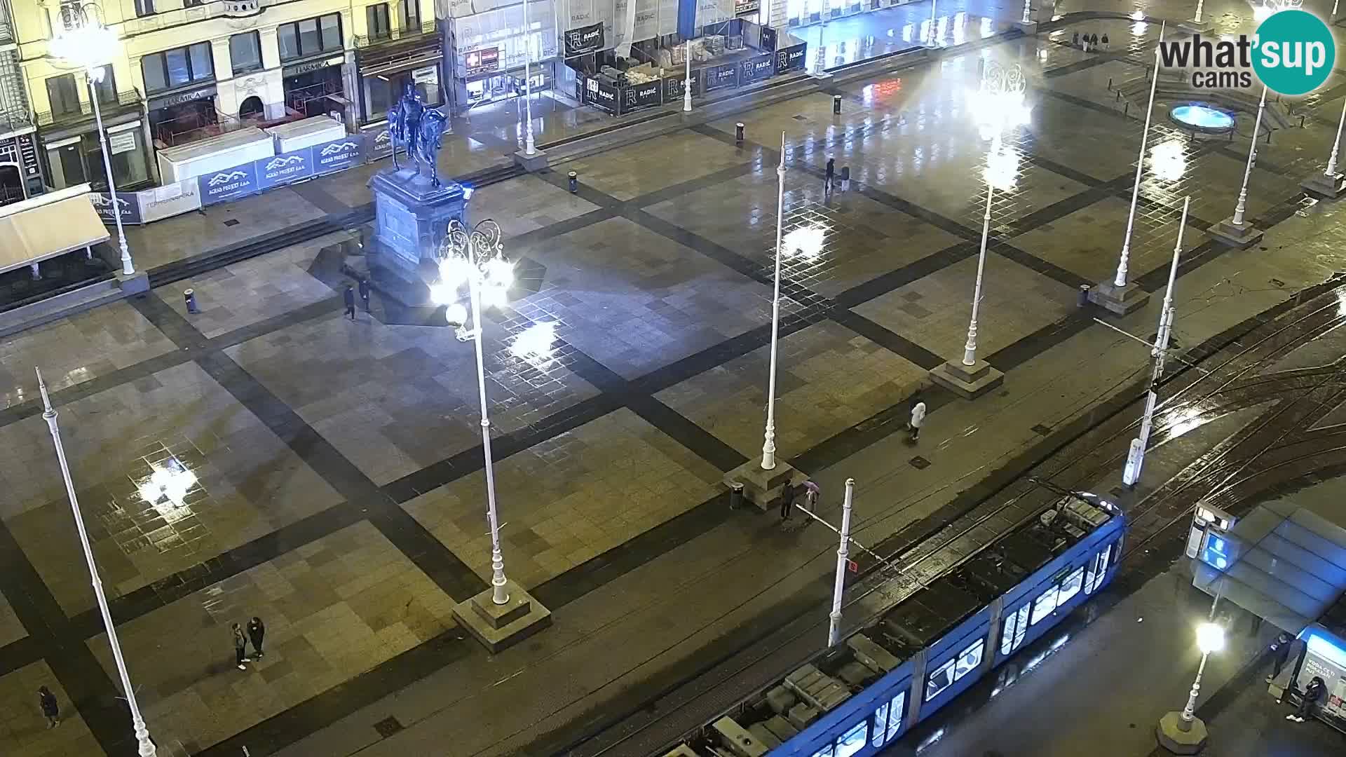 Ban Jelačić Platz  Live webcam Zagreb – Hotel Dubrovnik