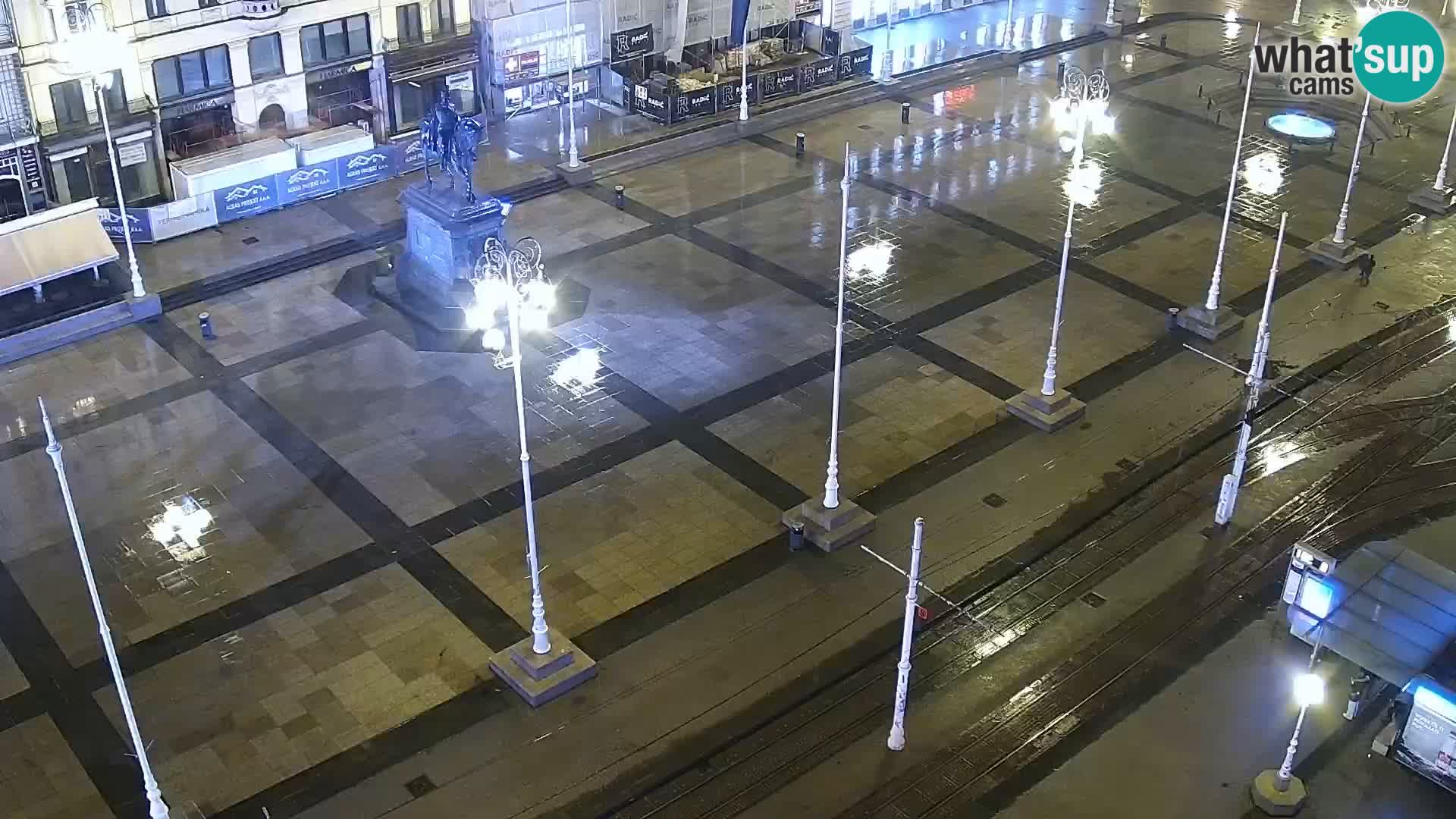 Piazza Ban Jelačić livecam Zagreb – Hotel Dubrovnik