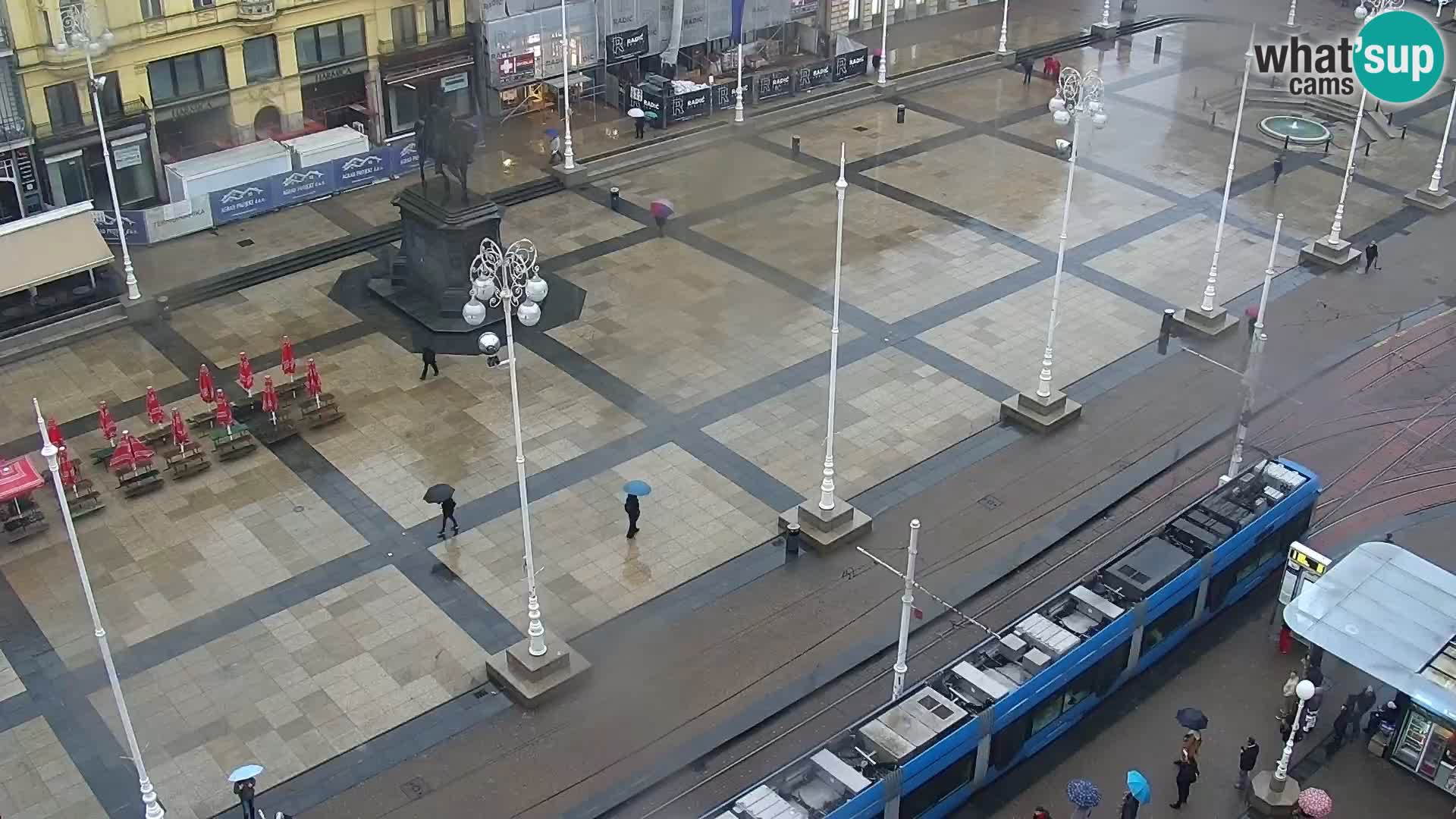 Ban Jelačić live cam Zagreb – Hotel Dubrovnik