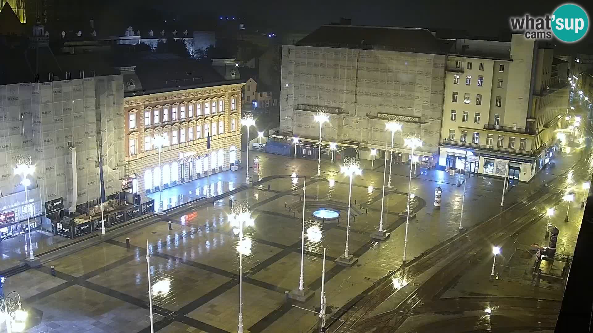 Piazza Ban Jelačić livecam Zagreb – Hotel Dubrovnik