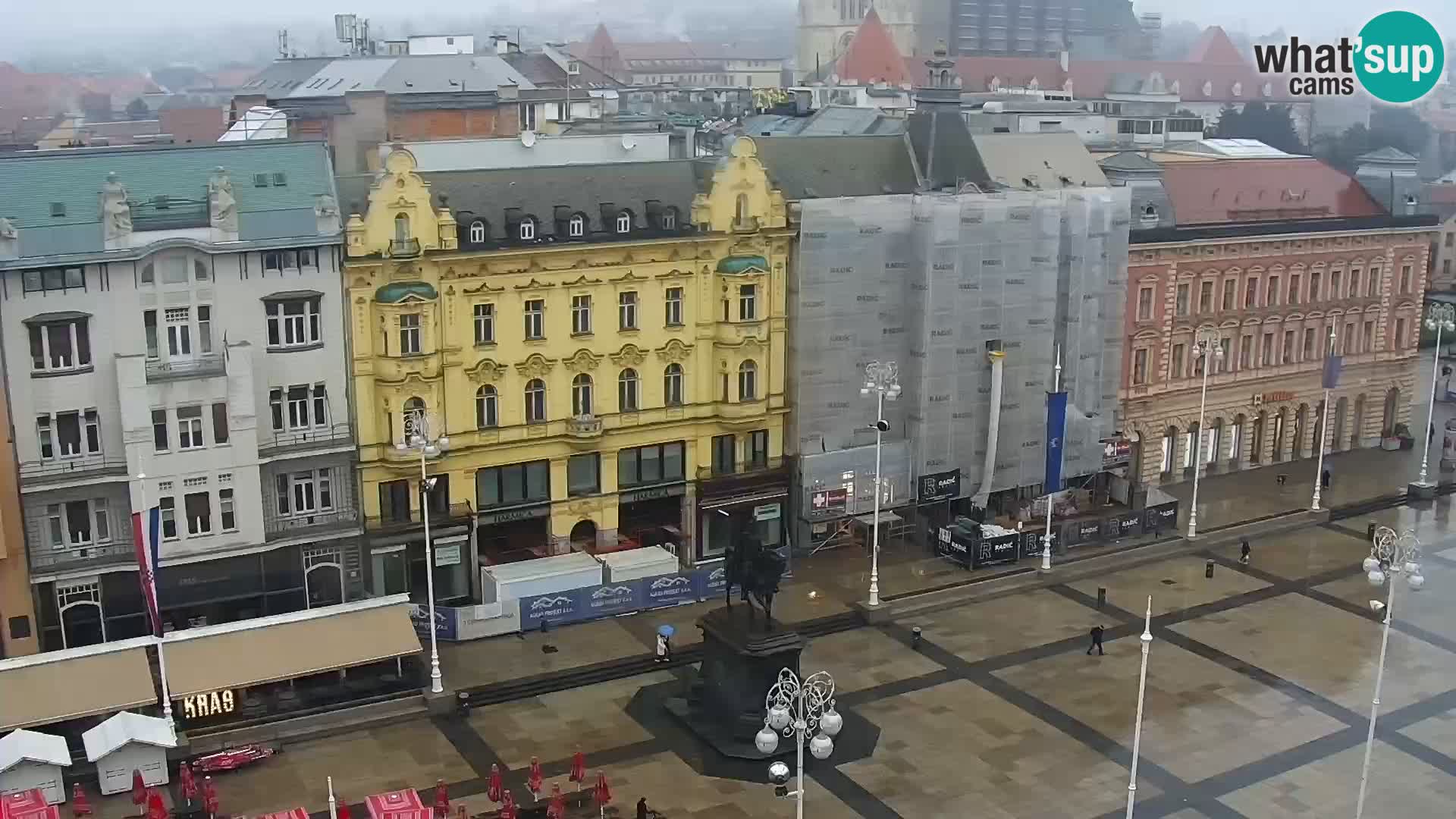 Ban Jelačić Platz Live webcam Zagreb – Hotel Dubrovnik