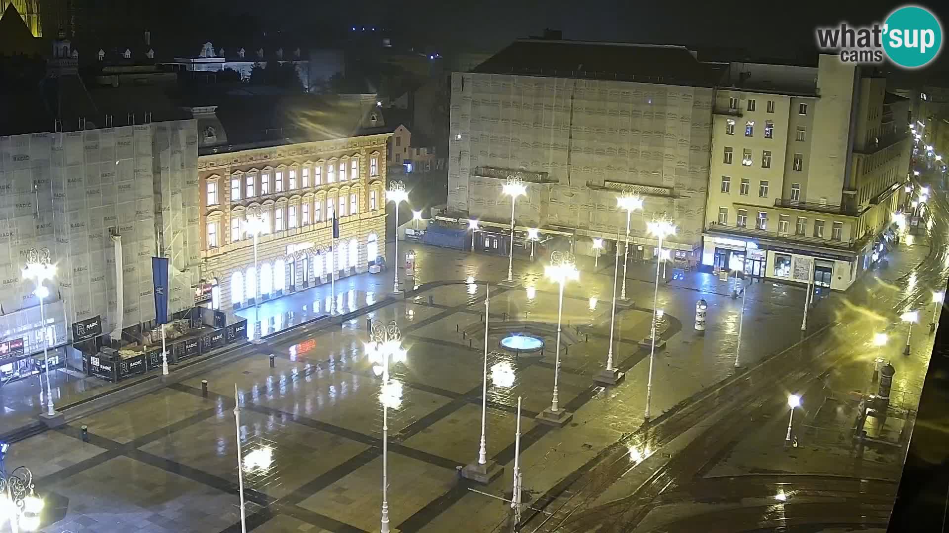 Ban Jelačić live cam Zagreb – Hotel Dubrovnik